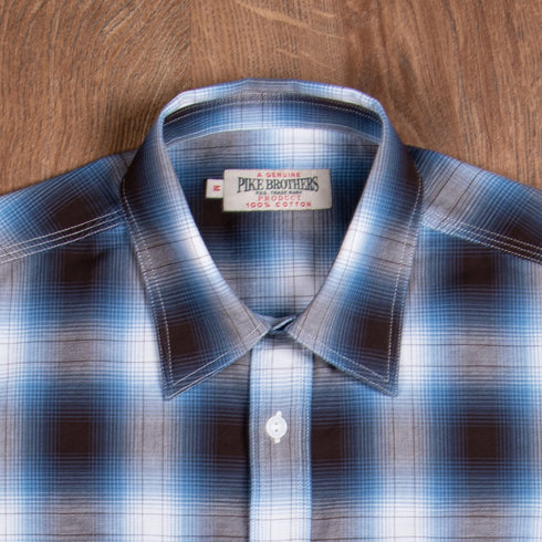 Pike Brothers - 1937 Roamer Shirt Kangley blue