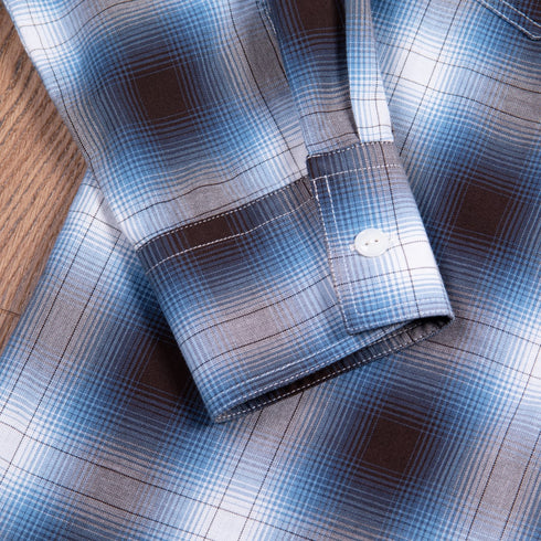 Pike Brothers - 1937 Roamer Shirt Kangley blue