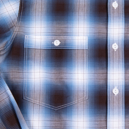 Pike Brothers - 1937 Roamer Shirt Kangley blue