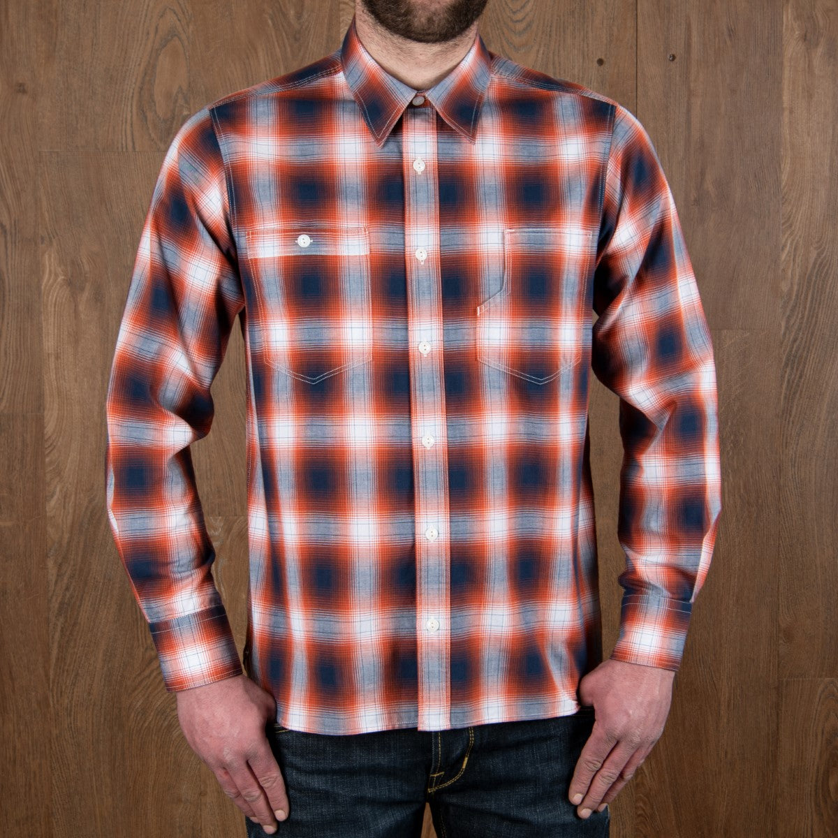 Pike Brothers - 1937 Roamer Shirt Kangley red – Burning Hearts Apparel